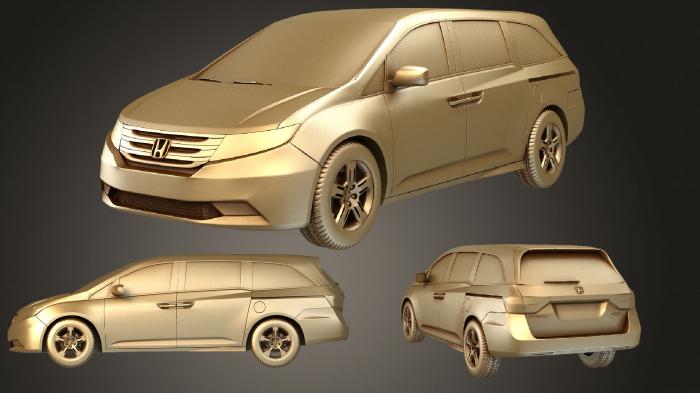 نموذج ثلاثي الأبعاد لآلة CNC السيارات والنقل هوندا اوديسي 2011